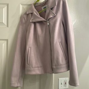 Old Navy soft, plush light purple jacket